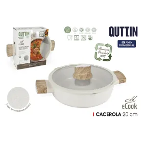 Kastrul kaanega Quttin Ecook 20 x 9 cm 2,8 mm (4 Ühikut)