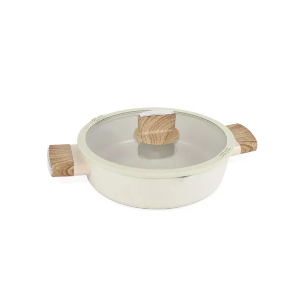 Кастрюля с крышкой Quttin Ecook 20 x 9 cm 2,8 mm (4 штук)