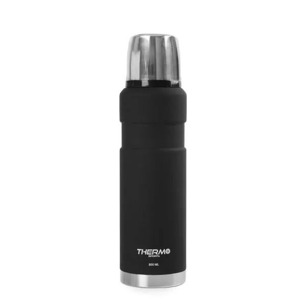 Termos ThermoSport Musta 0,8 L (6 osaa)