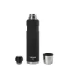 Termo Puodelis ThermoSport Juoda 1 L (6 vnt.)