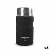 Пищевой термос ThermoSport Чёрный Сталь 750 ml (6 штук)