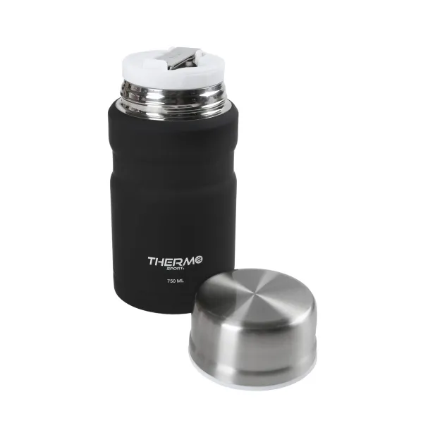 Пищевой термос ThermoSport Чёрный Сталь 750 ml (6 штук)