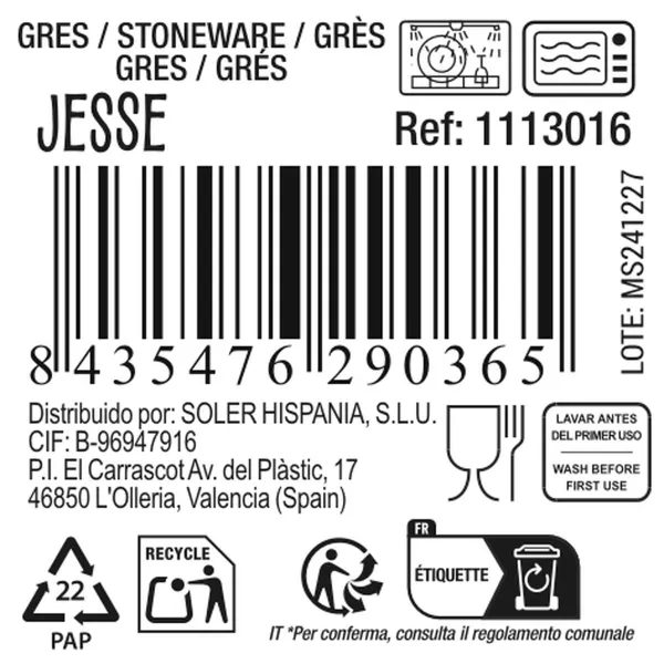 Tējas un kafijas tase Jesse 90 ml (96 gb.)
