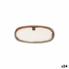 Serving Platter La Mediterránea Fustam Oval 25,8 x 12 x 2,2 cm (24 Units)