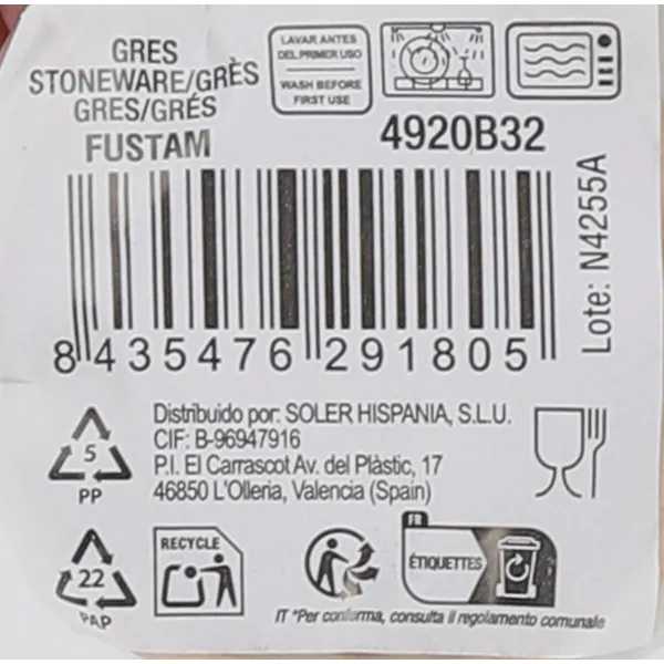 Puodelis Inde Fustam 140 ml (48 vnt.)