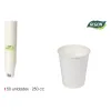 Vairākkārt lietojamu glāžu komplekts Algon Balts 250 ml 50 Daudzums (18 gb.)