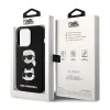 Karl Lagerfeld Silicone Karl & Choupette Heads - iPhone 15 Pro Case (Black)