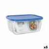Судок Inde Frigo Прямоугольный 1,38 L (6 штук)