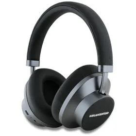 Karl Lagerfeld Saffiano Elongated - Wireless Bluetooth ANC + ENC Over-Ear Headphones (Black)