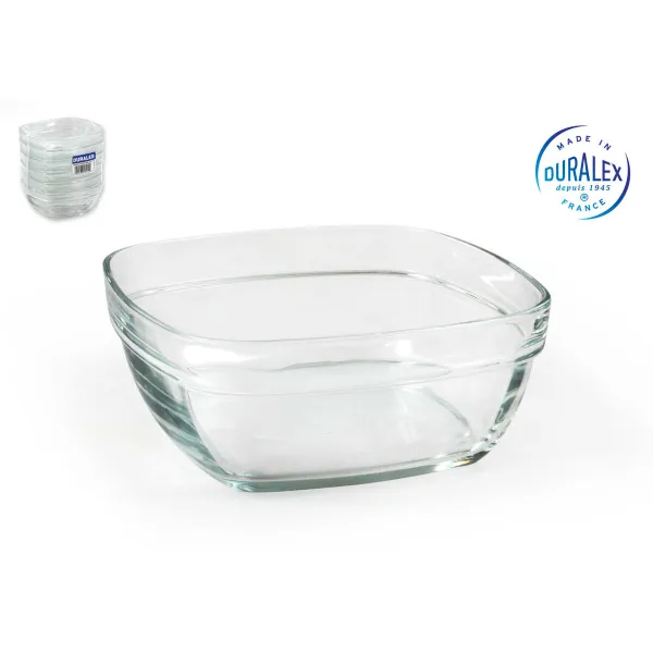 Salad Bowl Duralex Lys 610 ml 14 x 14 x 6 cm (24 Units)