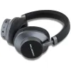 Karl Lagerfeld Saffiano Elongated - Wireless Bluetooth ANC + ENC Over-Ear Headphones (Black)
