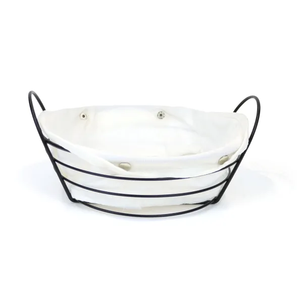 Breadbasket My Bar White Metal 26 x 23,5 x 11,2 cm (12 Units)