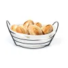 Breadbasket My Bar White Metal 26 x 23,5 x 11,2 cm (12 Units)