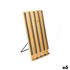 Kafijas Kapsulu Organizators Quttin Bambuss 35 x 18 x 4 cm 40 Kafijas Kapsulas (6 gb.)