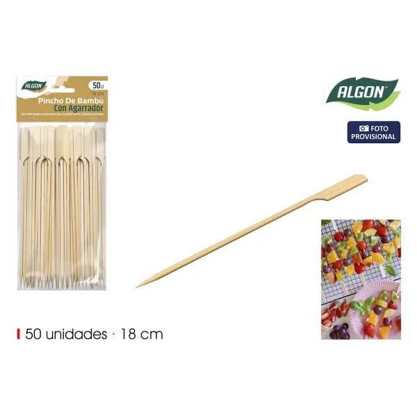 Bambusa Zobu Bakstāmie Kociņi Algon Bambuss 50 Daudzums (24 gb.)