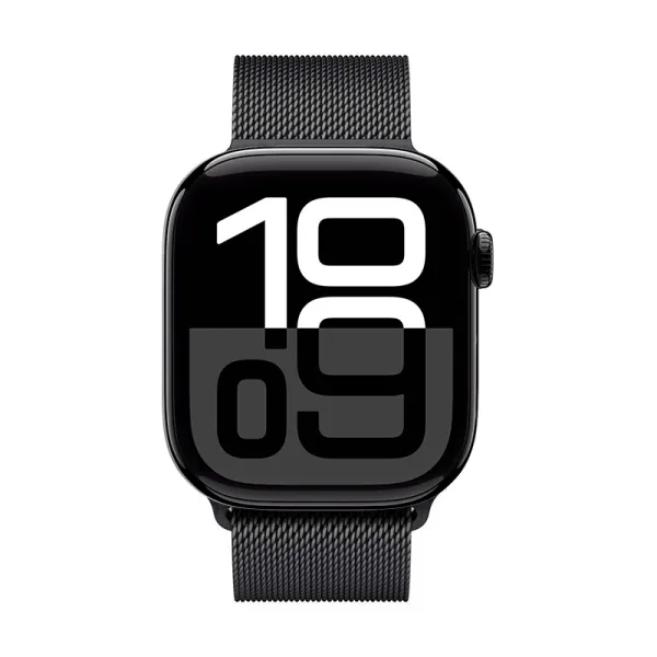 Crong Milano Steel - Stainless Steel Strap for Apple Watch 38/40/41/42 mm (Graphite)