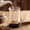 ąsotis su filtru plykimui Quttin Borosilikatinis stiklas 0,6 L (8 vnt.)