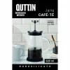 Mug with Infusion Filter Quttin Borosilicate Glass 0,6 L (8 Units)