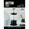 Kanniņa ar filtru augu tējai Quttin Borosilikāta glāze 800 ml 16 x 11 x 18 cm (8 gb.)