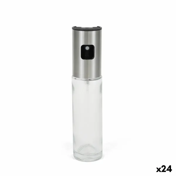 Indelis aliejui La Mediterránea Luxe Skaidrus Sidabras stiklas 100 ml (24 vnt.)