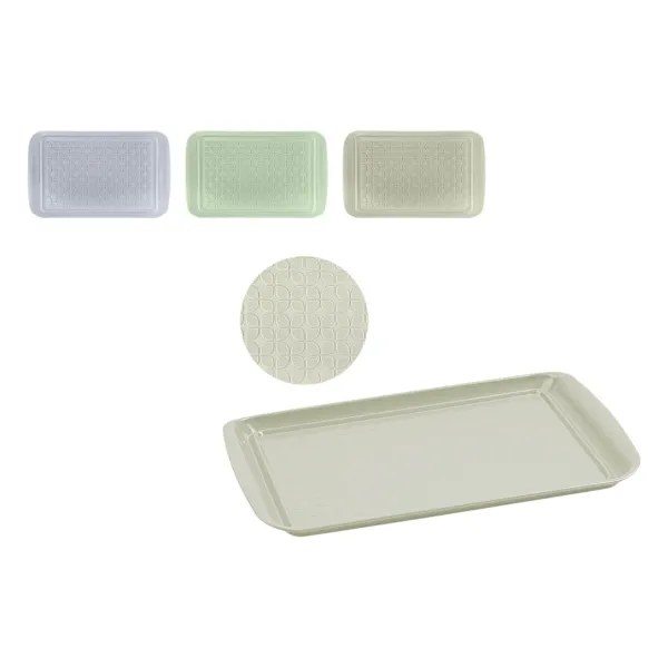 Tarjotin Quttin Metalli 43,5 x 27 x 2 cm 12 osaa