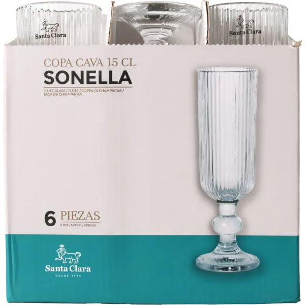 Бокал для шампанского Santa Clara Sonella (36 штук)