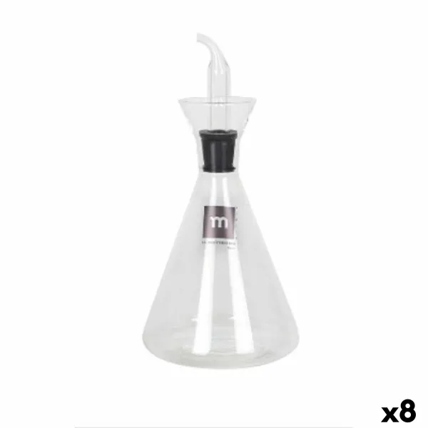 Indelis aliejui La Mediterránea Skaidrus Borosilikatinis stiklas 250 ml (8 vnt.)