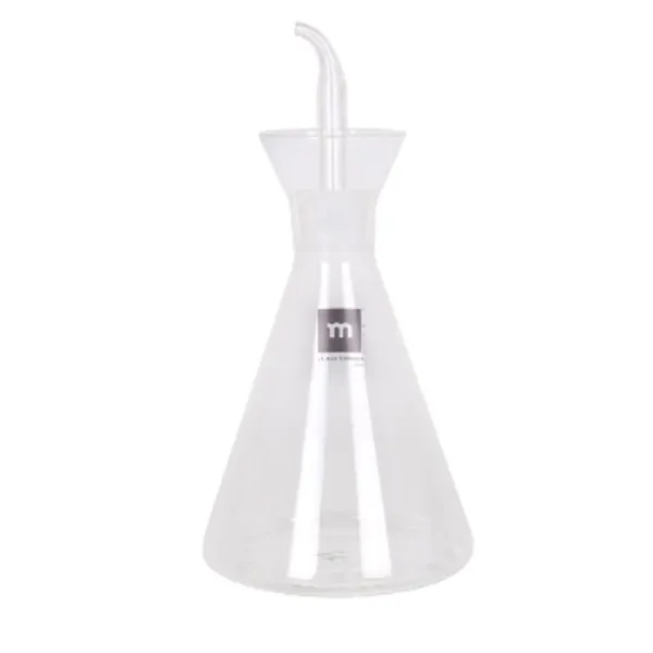 Cruet La Mediterránea Iraia Transparent Borosilicate Glass 500 ml (6 Units)