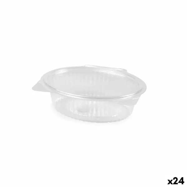 Daugkartinio naudojimo maisto padėklai Algon OPS 375 ml 16 x 12,7 x 4,7 cm (4 Dalys) (24 vnt.)