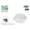 Многоразовые подносы Algon BURGER 13 x 13 x 6,9 cm (5 Предметы) (24 штук)