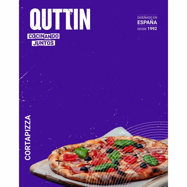 Picas griezējs Quttin Tērauds 10 x 8,5 cm (24 gb.)