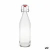 Стеклянная бутылка La Mediterránea Cтекло 1 L (12 штук)