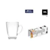 Piece Coffee Cup Set La Mediterránea Naira Transparent Glass 90 ml 3 Pieces (24 Units)