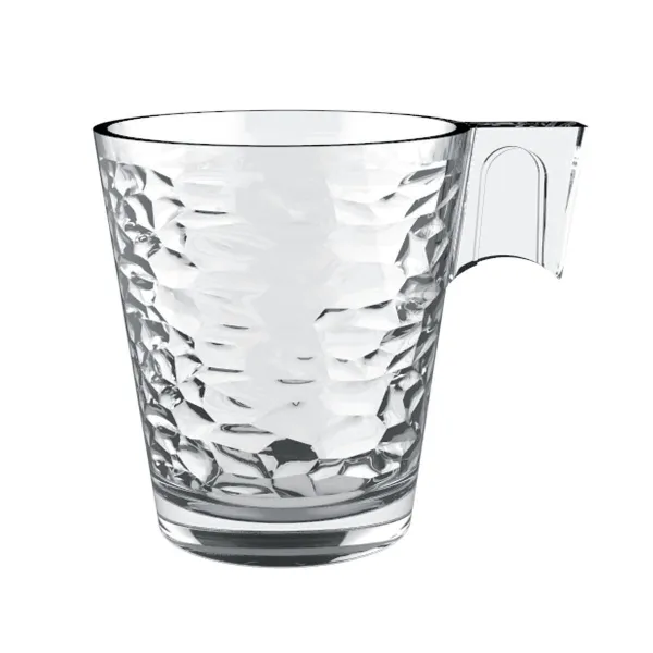 Vnt. kavos puodelių rinkinys La Mediterránea Napoli Abstract Skaidrus stiklas 210 ml 2 Dalys (36 Vienetai)