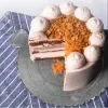 Cake stand Algon Golden 40 x 40 cm (36 Units)