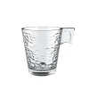 Komplekts ar kafijas tasēm La Mediterránea Napoli abstracto Caurspīdīgs Stikls 80 ml 3 Daudzums (24 gb.)