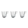 Vnt. kavos puodelių rinkinys La Mediterránea Napoli abstracto Skaidrus stiklas 80 ml 3 Dalys (24 vnt.)