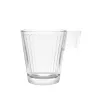 Piece Coffee Cup Set La Mediterránea Napoli lineal Transparent Glass 80 ml 3 Pieces (24 Units)