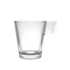 Piece Coffee Cup Set La Mediterránea Napoli liso Transparent Glass 80 ml 3 Pieces (24 Units)