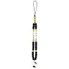 Hello Kitty Pearls and Beads Kitty Charm - Phone Charm (Black)