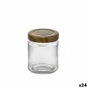 Стеклянная банка La Mediterránea WOOD 250 ml (24 штук)