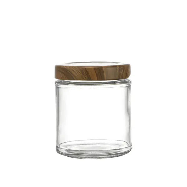 Стеклянная банка La Mediterránea WOOD 250 ml (24 штук)
