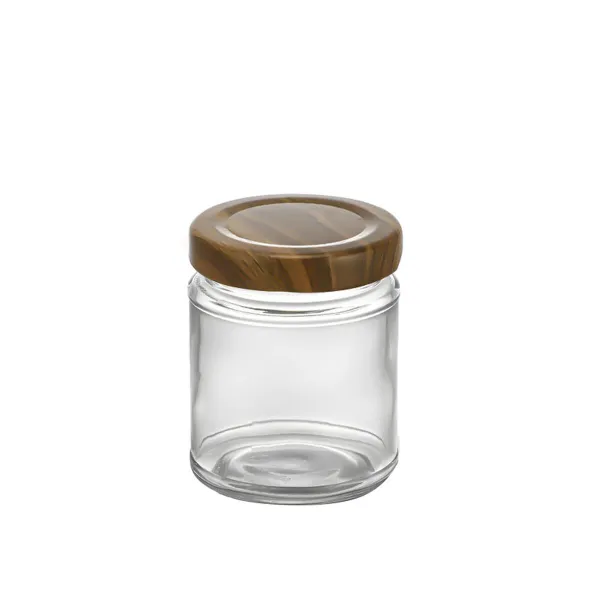 Стеклянная банка La Mediterránea WOOD 250 ml (24 штук)