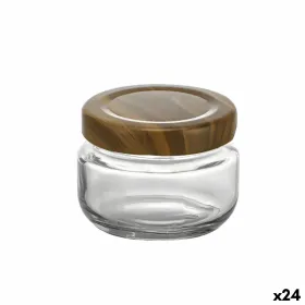 Стеклянная банка La Mediterránea WOOD 140 ml (24 штук)