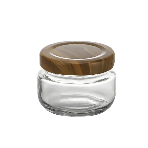 Стеклянная банка La Mediterránea WOOD 140 ml (24 штук)