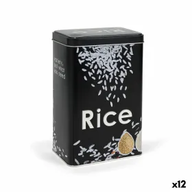 Металлическая Банка Quttin RICE (12 штук)
