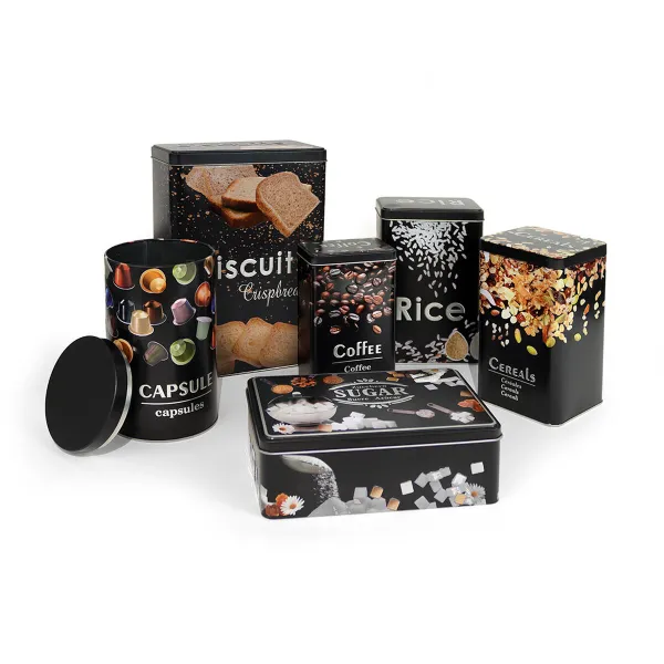 Металлическая Банка Quttin RICE (12 штук)