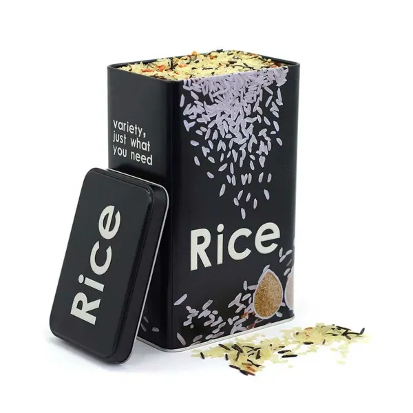 Металлическая Банка Quttin RICE (12 штук)