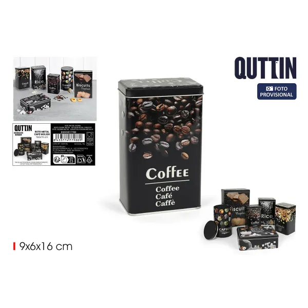 Skardinė Dėžutė Quttin COFFEE (12 vnt.)