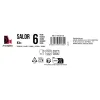 Šota Glāžu Komplekts La Mediterránea Salor Caurspīdīgs Stikls 43 ml 6 Daudzums (12 gb.)